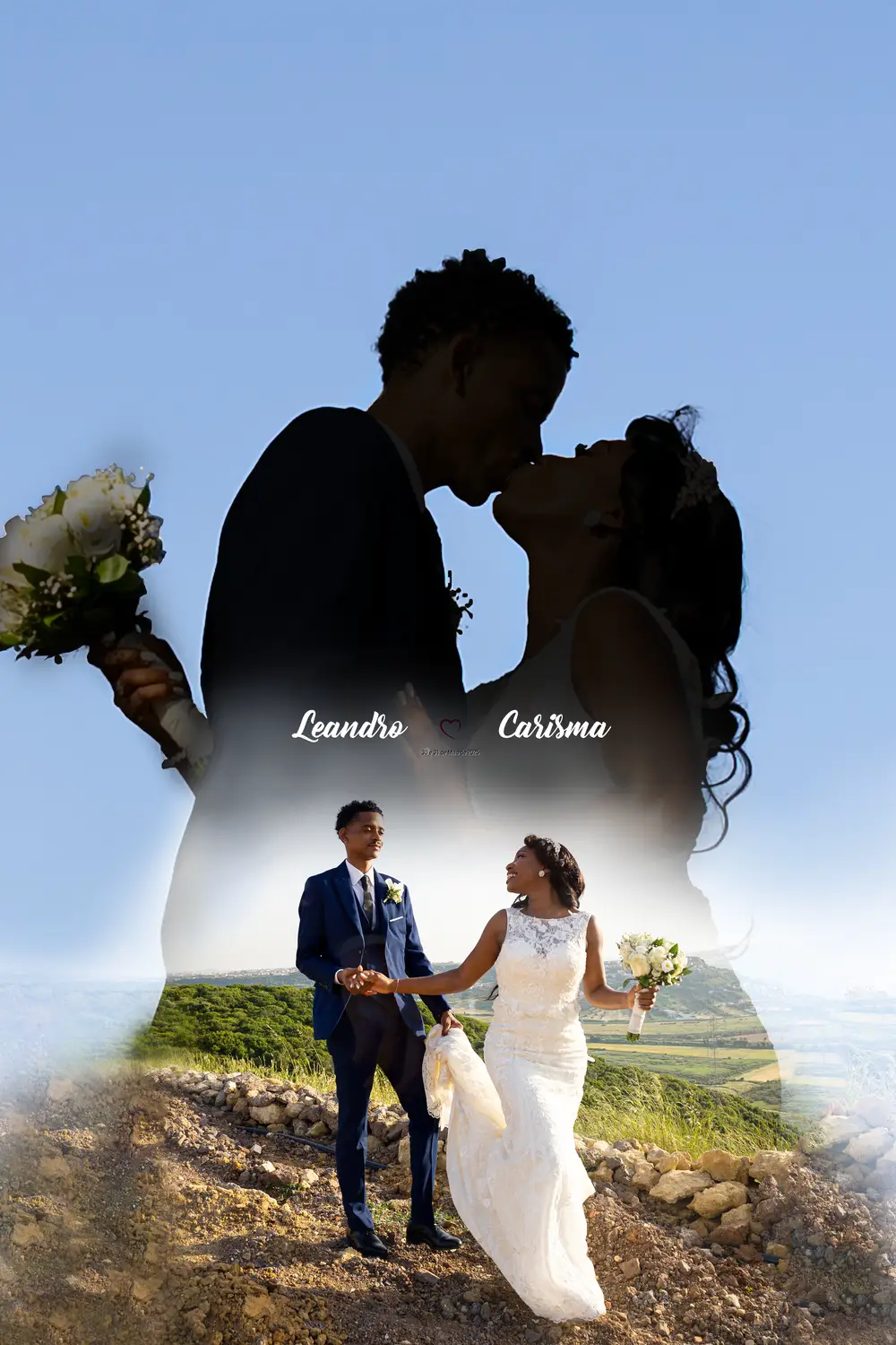 Leandro & Carisma — impressão 30×45